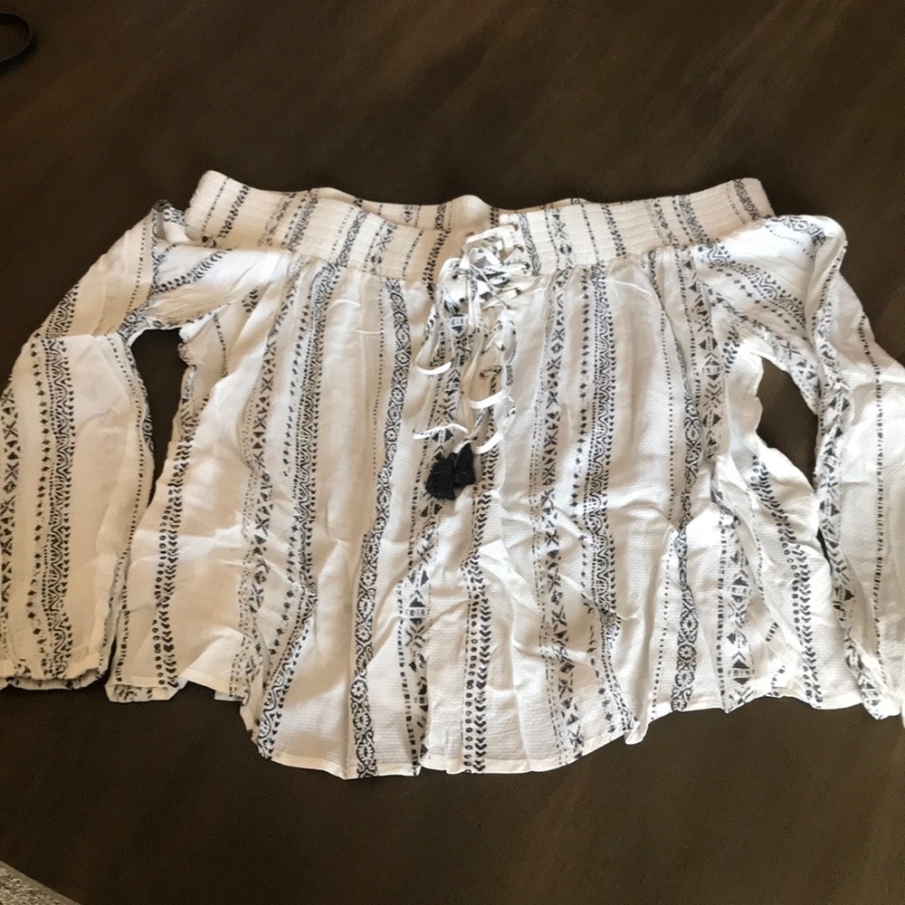 Long sleeve blouse